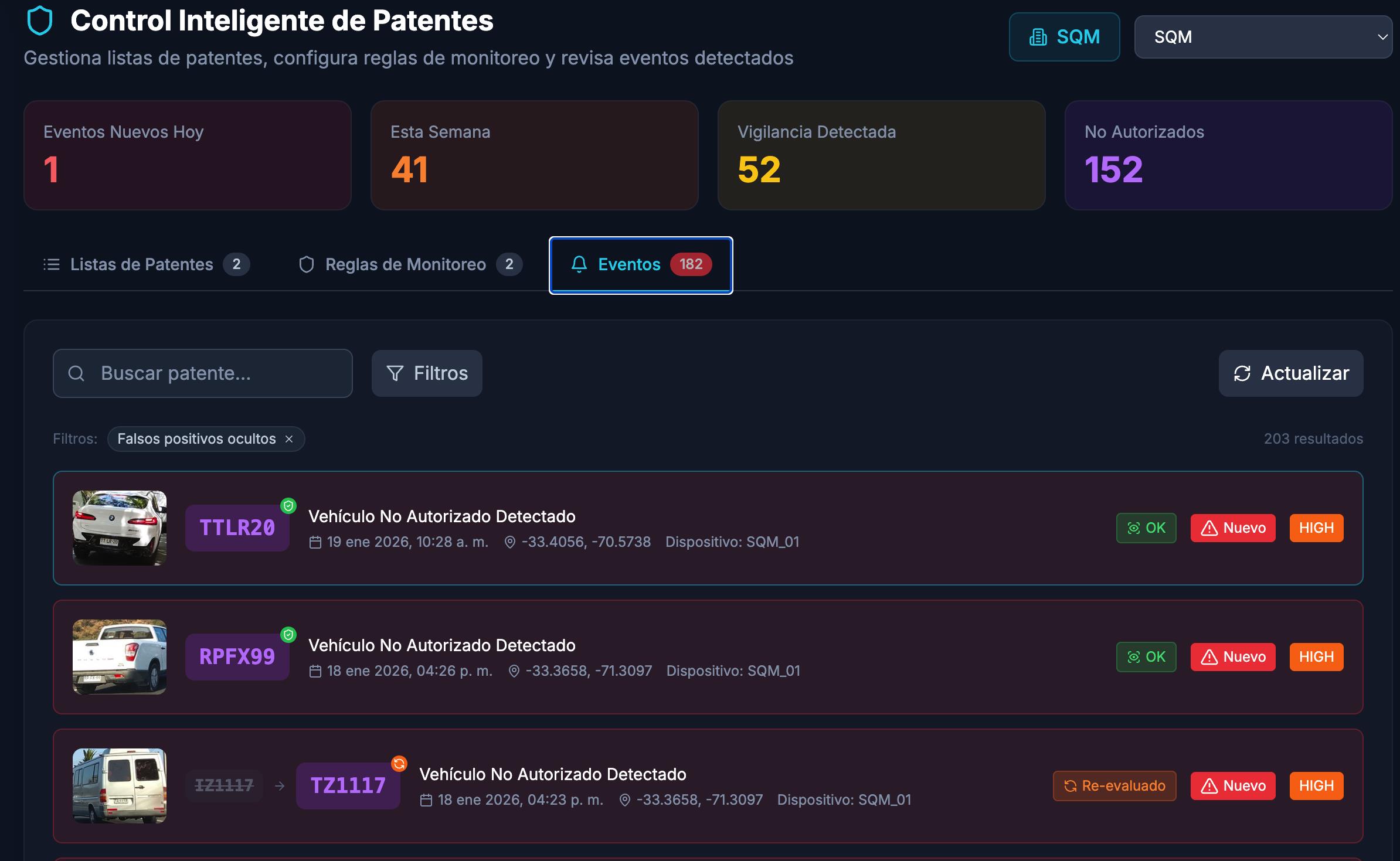 Control Inteligente de Patentes