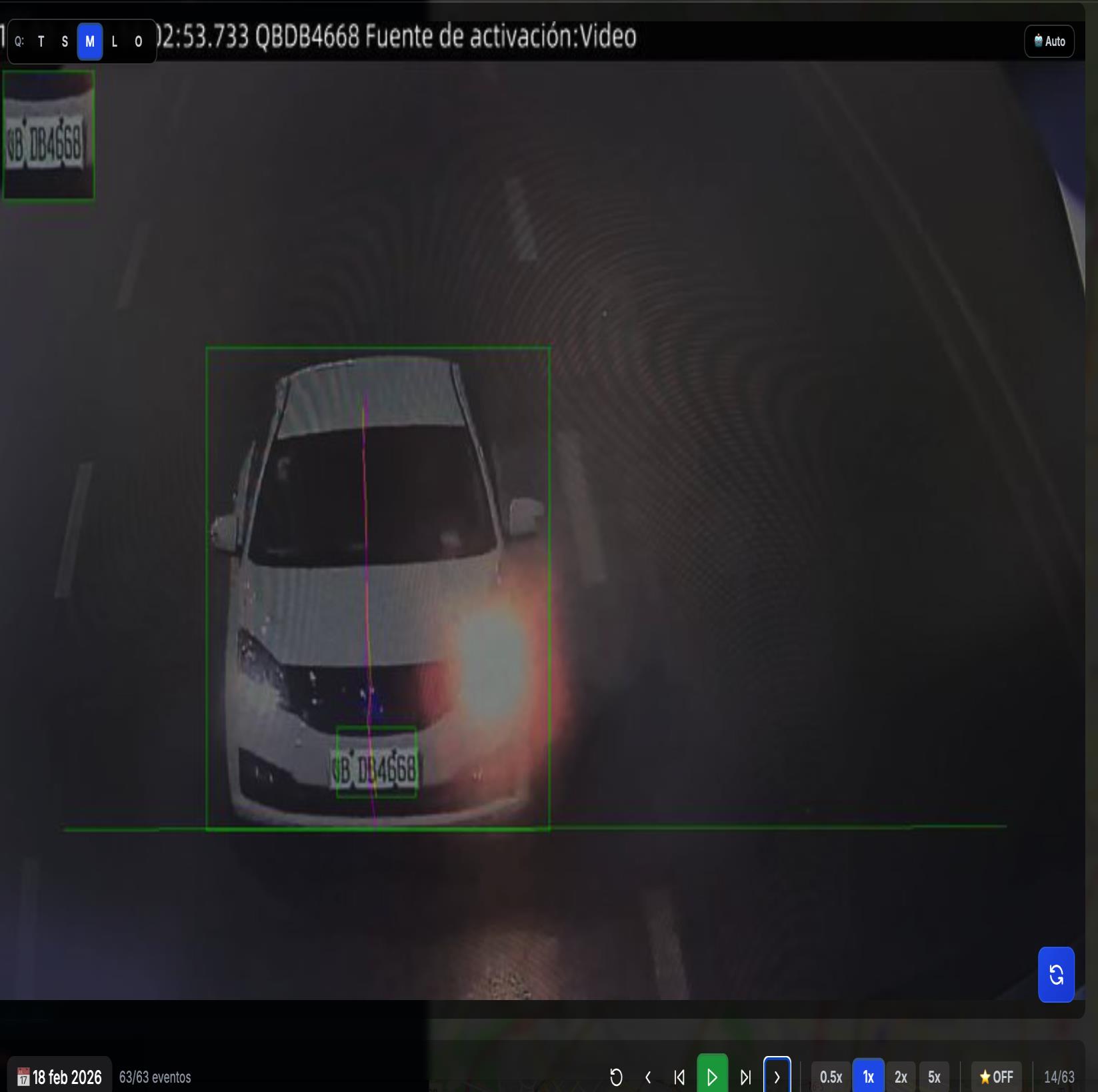 Captura Nocturna ANPR
